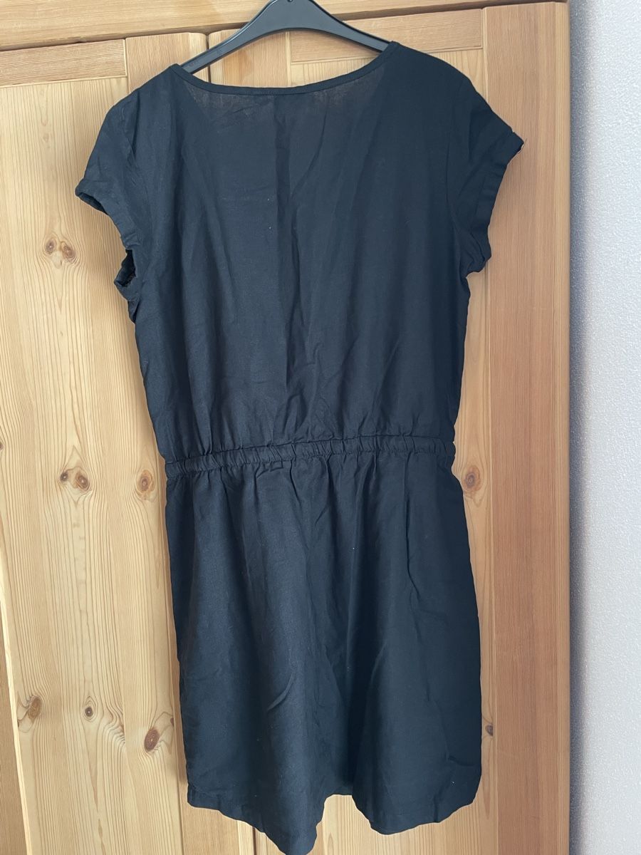 Vestiti: Schwarzes Leinenkleid Gr XL – Usato da Rüti ZH venduto da kar_xx9l 1