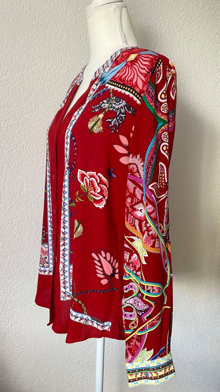 Desigual Blusen: Desigual Bluse aus Viskose Grösse M – Gebraucht aus Oberwil BL von Leni-Mischi 2