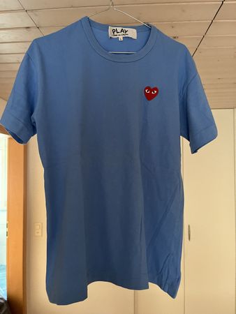 Play Comme des Garçons T-Shirt hellblau, Gr. L