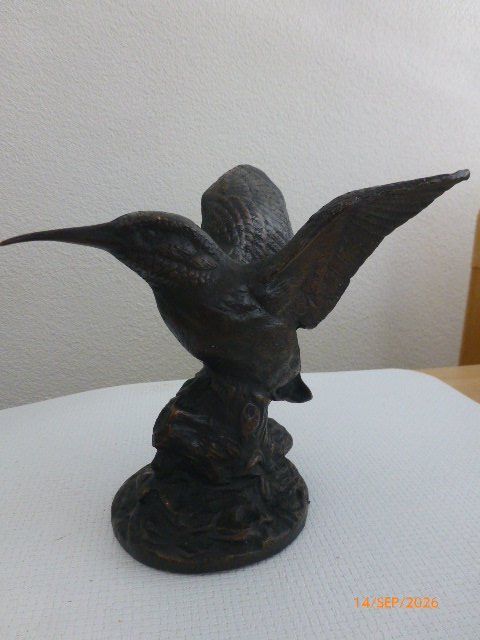 Sculture & Statue: Vogel auf Baumstrunk aus Bronze. – Usato da Pratteln venduto da Emperial 4