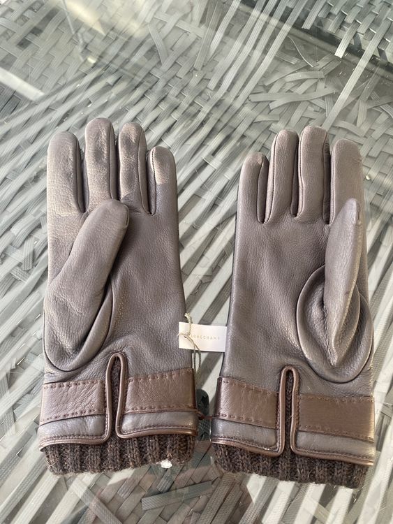 Autres accessoires hommes: Longchamp Leder-Handschuhe Neu ( 9) – Neuf avec emballage d'origine à Vezia par sidu03 1