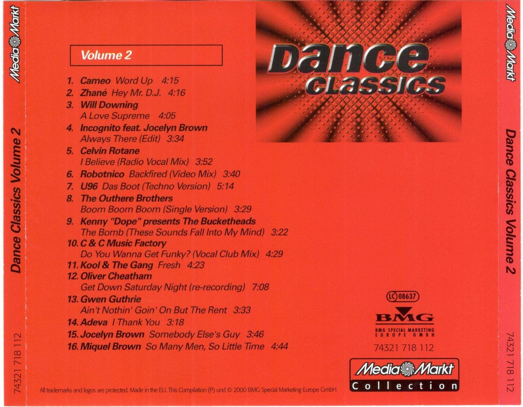 CD: Dance Classics CD Vol. 2 – Usato da St. Margarethen TG venduto da ursk10 1