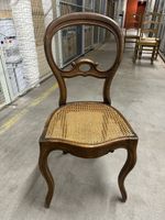 schöner antiker Stuhl Biedermeier- Wiener geflächt