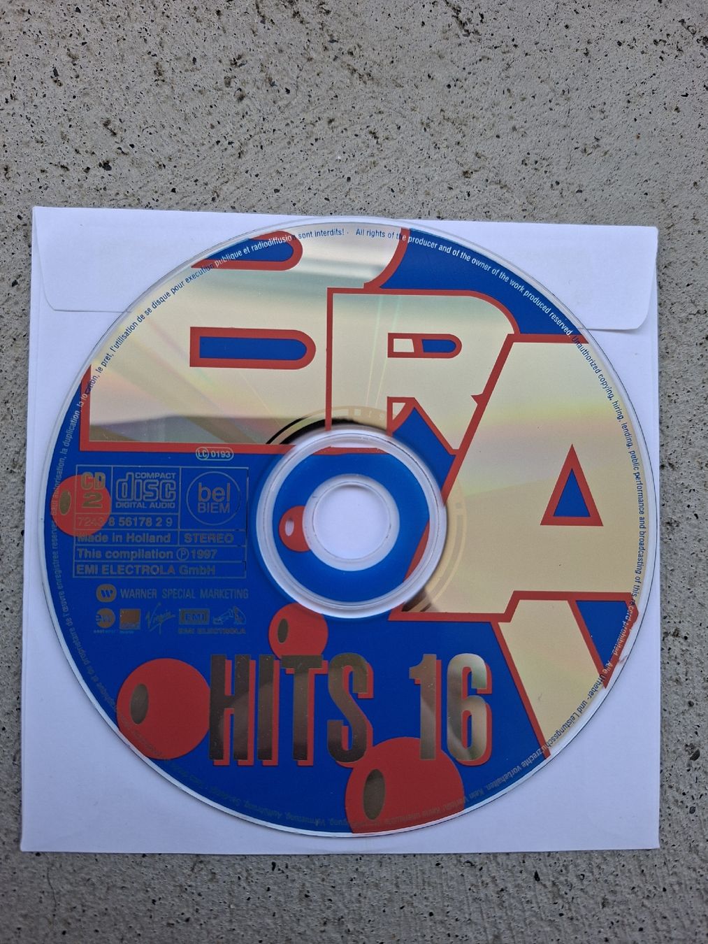 CD: Bravo Hits 16 CD guter Zustand – Usato da Gretzenbach venduto da RedCarGuy 1