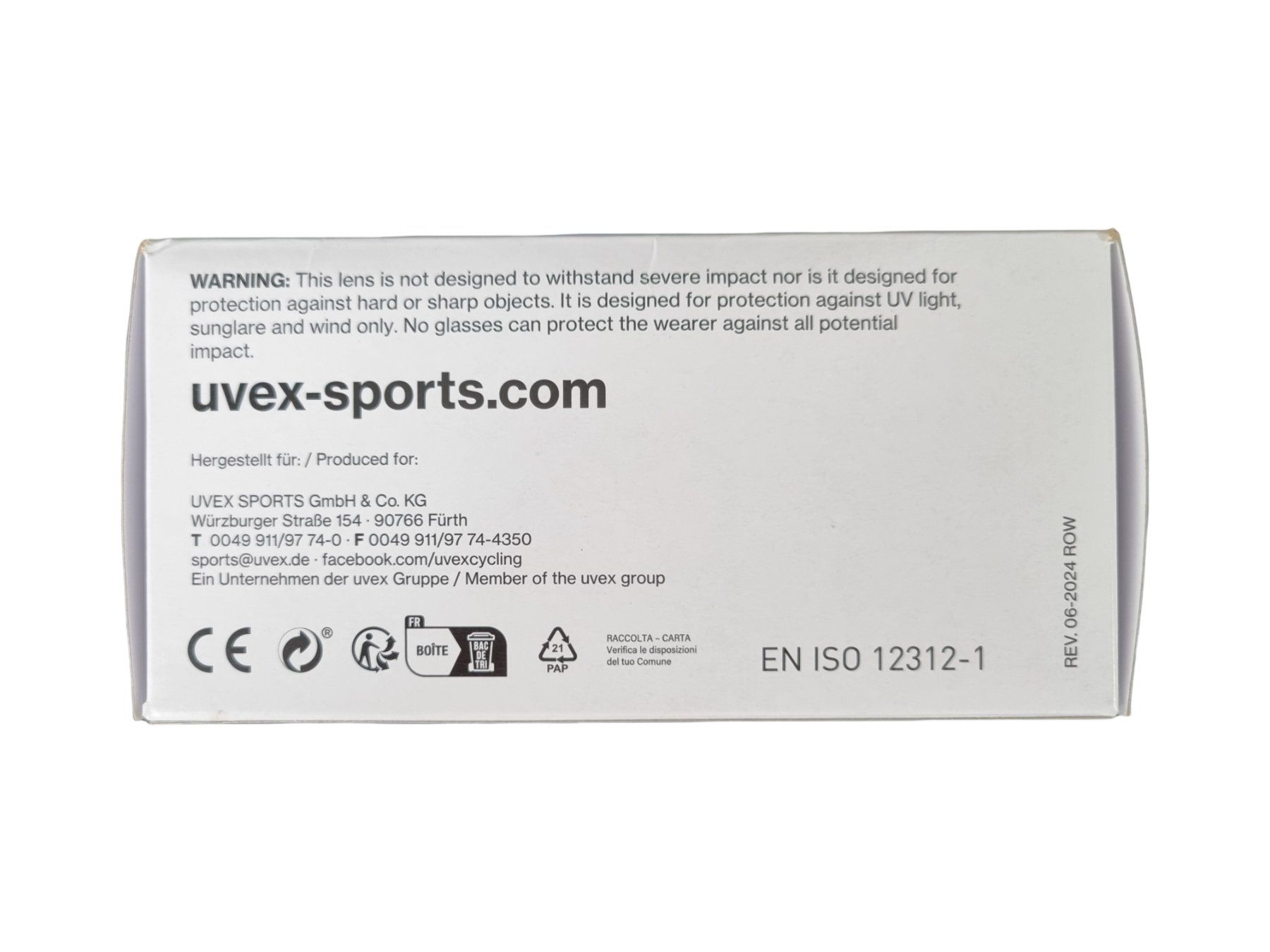 Uvex Occhiali & Lenti: UVEX Sonnenbrille – Nuovo (secondo la descrizione) da Wangen b. Olten venduto da Restwert_Wangen 6