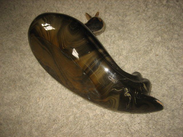 Statuette: Entenfigur aus Glas – Usato da Winterthur venduto da pf02 6