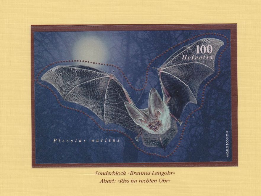 Tous les timbres: 2012 Abart Ab Sonderblock Braunes Langohr ** Postfrisch ** – Neuf (Voir description) à Adliswil par Aenti 1