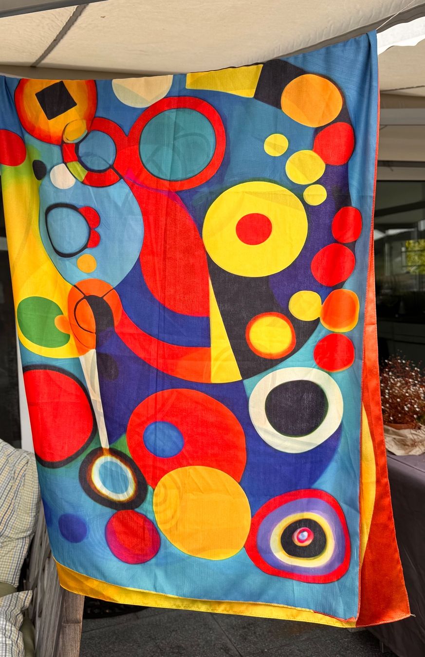 Foulard & Sciarpe: SCHAL Silk Neuwert  value top two different Sides – Nuovo (secondo la descrizione) da Würenlos venduto da ffrance3 4