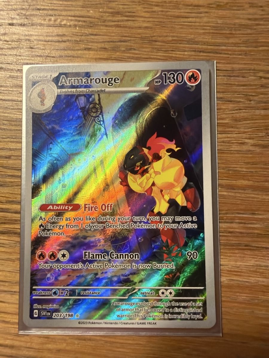 Pokémon Carte collezionabili: Armarouge Scarlett &Violett – Usato da Olten venduto da Dudesack90
