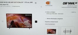SONY KD 85 X 80 LAEP LED TV 85" 4K Smart TV