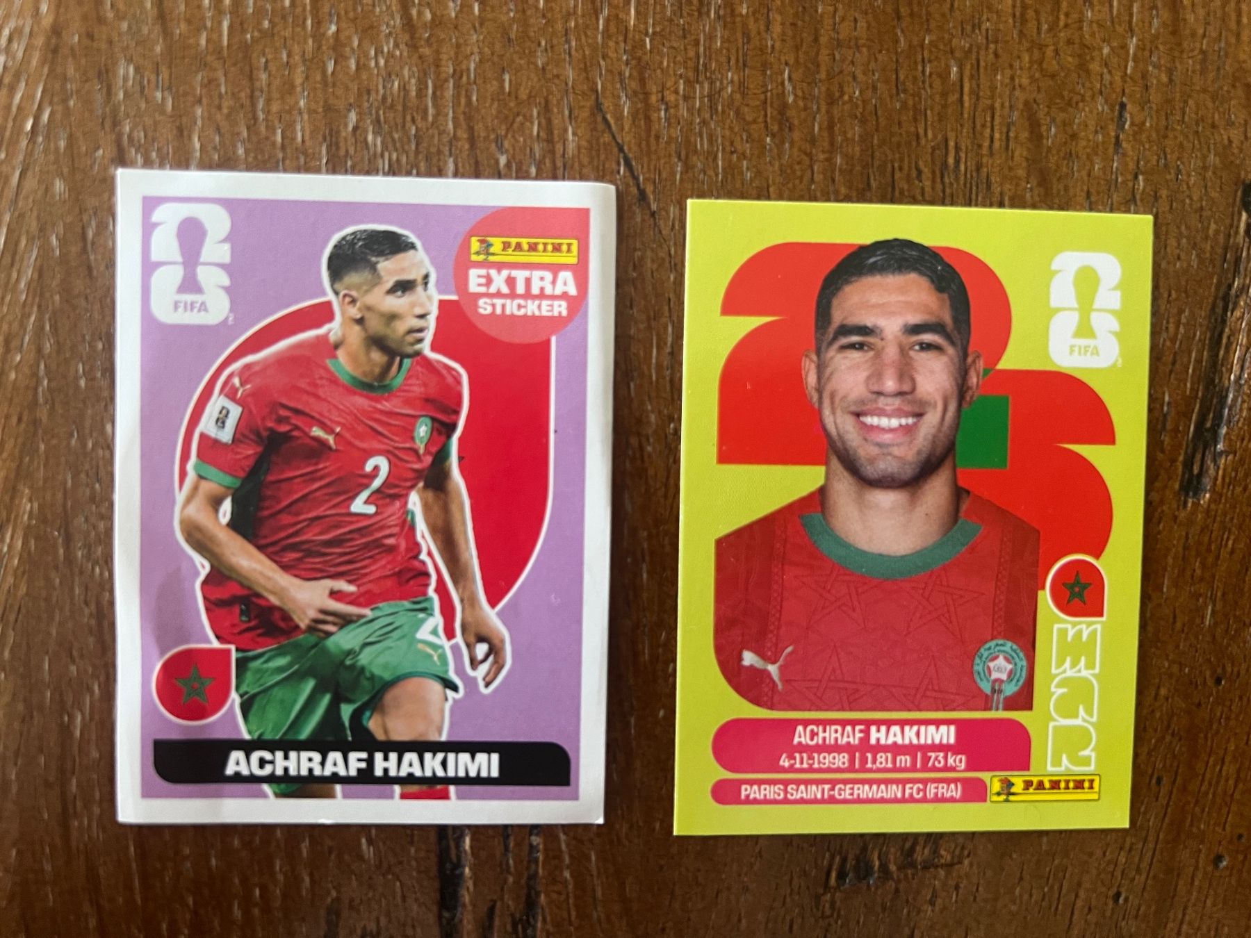 Panini Sammelbilder & Trading cards: Hakimi Extra Sticker – Gebraucht aus Pfäffikon ZH von bewa01