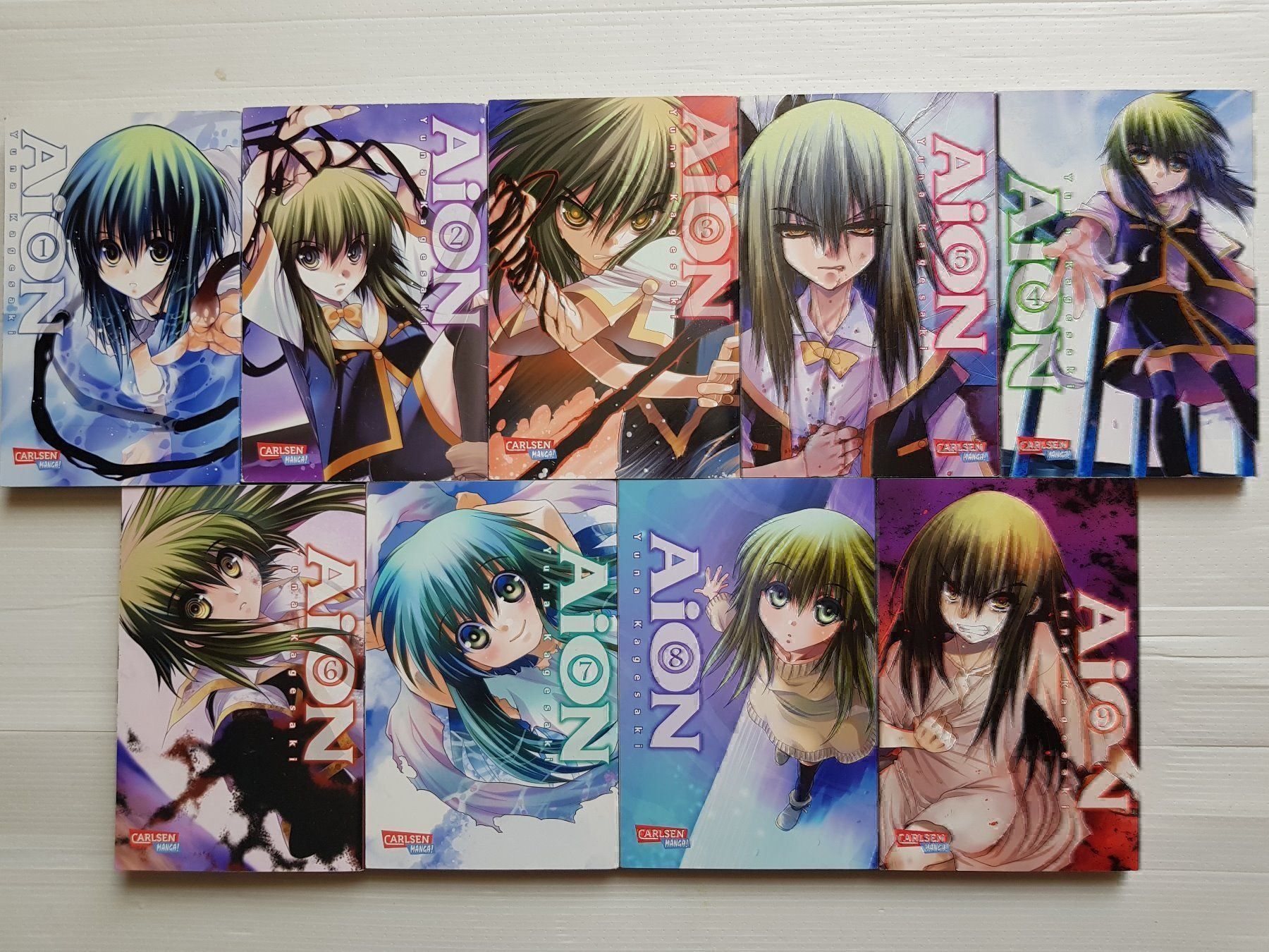 Fumetti: AiON 1 bis 9 - Manga – Usato da Münchenstein venduto da vitalfit
