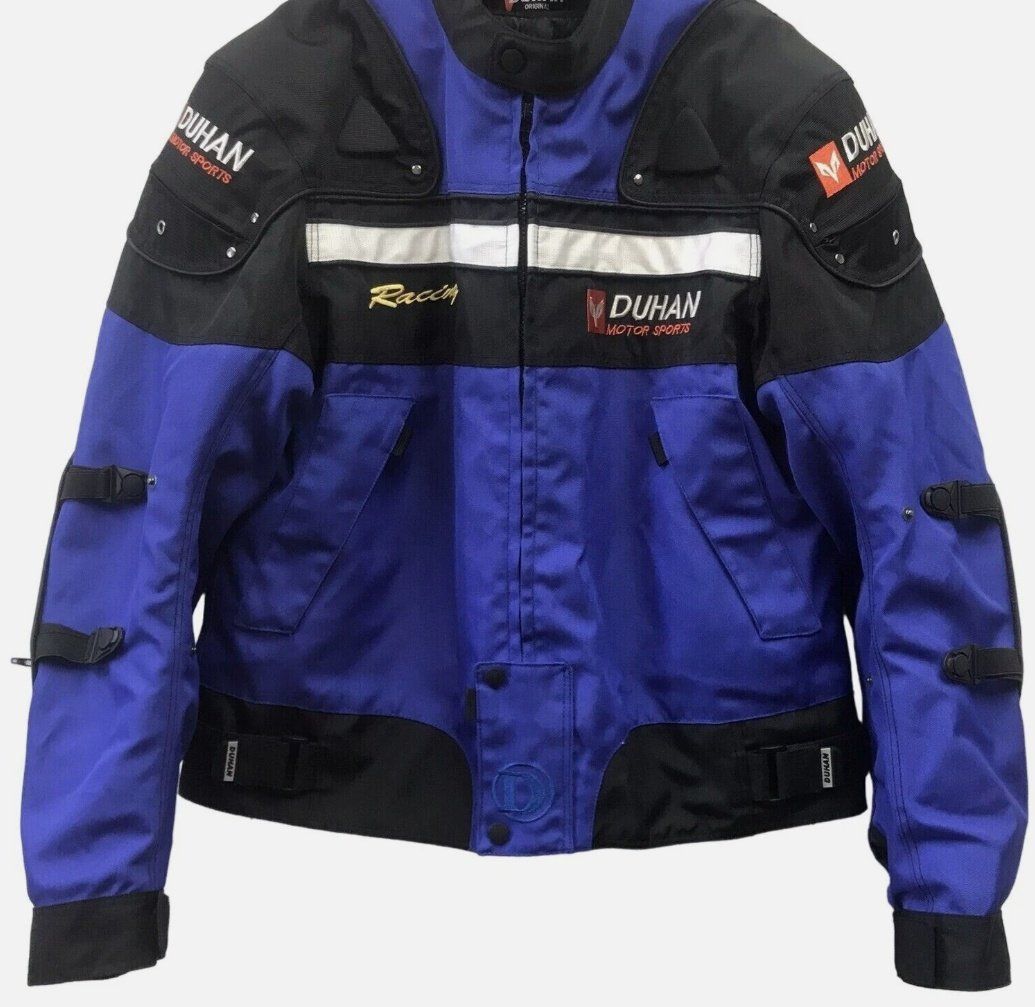 Jacken: Duhan Motorradjacke Gr.: L (blau) – Neu und originalverpackt aus Marthalen von PANAMA95 2