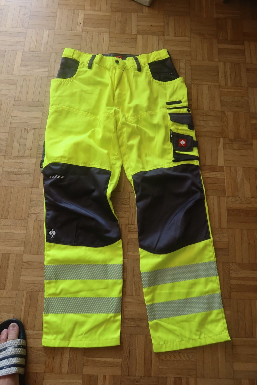 Engelbert Strauss Pantaloni: Engelbert Strauss Warnschutzhose e.s. motion gelb – Nuovo (secondo la descrizione) da Chur venduto da zowie72