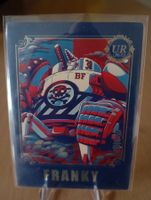 One Piece Franky UR Foil Anime Art Collector Card