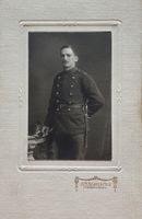 Kabinettfoto Hüsser, Porrentruy, Militär, Bajonnet