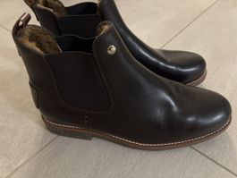 Dunkelbraune Panama Jack Stiefel, Gr. 40 - NEU - Leder