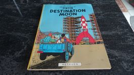 TINTIN DESTINATION MOON ENGLISCH