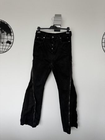 RICK OWENS BOLAN BANANA CUT PANTS – SIZE 33