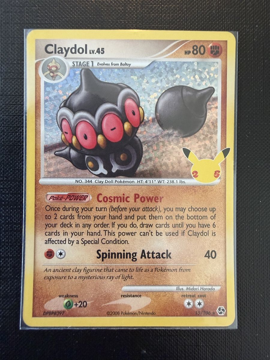 Pokémon Carte collezionabili: Claydol LV.45 #15 CELEBRATION EN – Nuovo (secondo la descrizione) da Savigny venduto da Matgab94