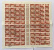 Helvetia Kehrdrucke 1970 - 73 Baudenkmäler/ Motive 2 Bogen**
