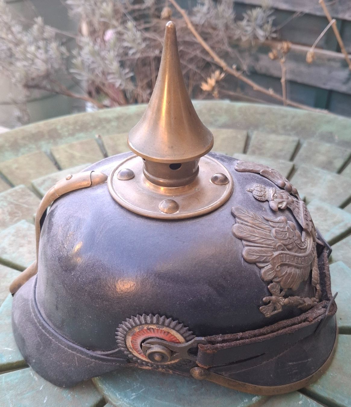 Uniformi & Effetti personali: Preussen pickelhaube – Usato da Wohlen AG venduto da Suri016 3