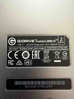 G-Technology G-DRIVE mobile USB-C 2TB neuwertig