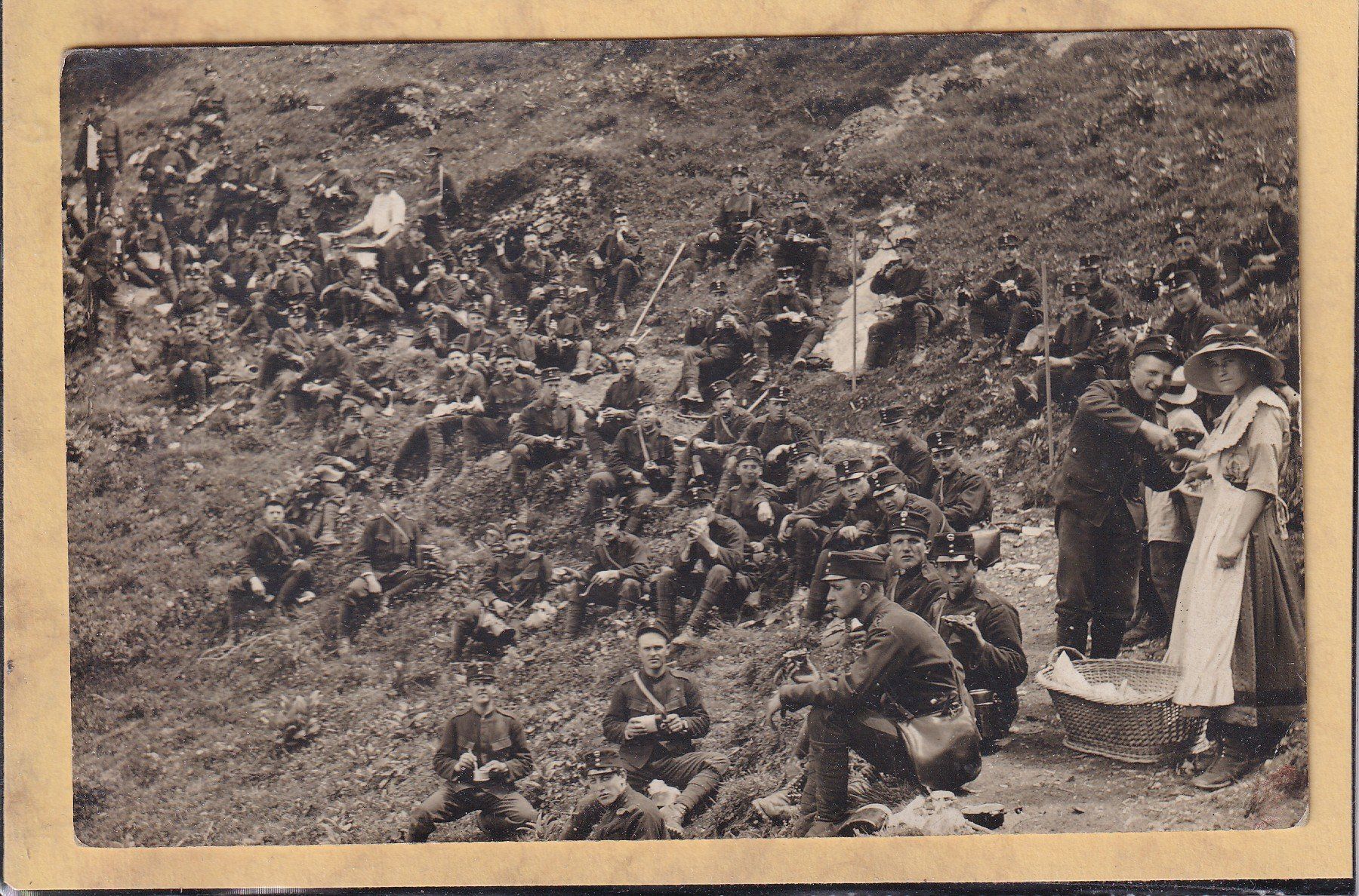 Cartoline postali: Fort de Dailly 1913 - Morcles (VS) – Usato da Orvin venduto da Pyaeschli