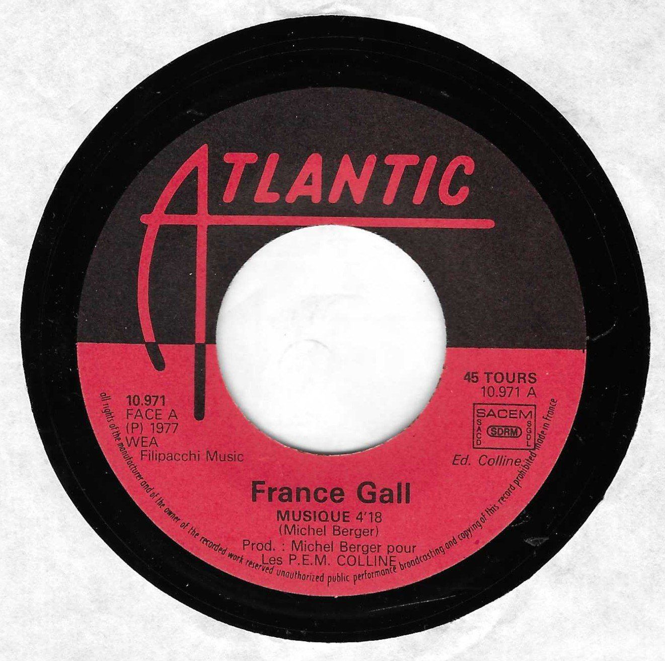 Dischi in vinile: FRANCE GALL  -  MUSIQUE  +  DANCING DISCO – Usato da Bex venduto da Giorgiob 2