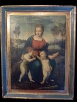 riproduzione Madonna col Bambino e San Giovannino