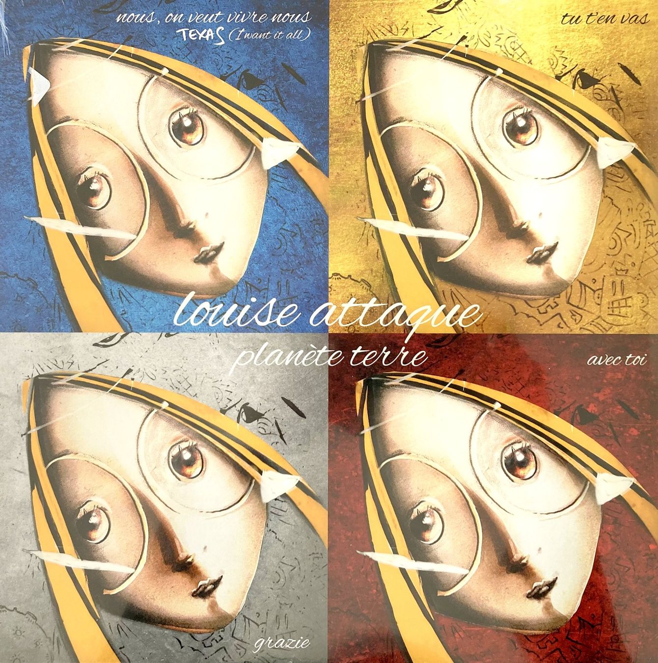 Dischi in vinile: LOUISE ATTAQUE - PLANETE TERRE – Nuovo e nell'imballaggio originale da Bottens venduto da hotter-than-hell