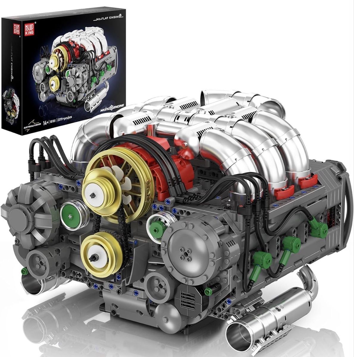 Mould King Kit di costruzioni: Mould King boxer engine building blocks – Nuovo (secondo la descrizione) da Rheinfelden venduto da ProtectYourPrivacy