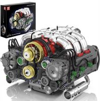 Mould King boxer engine building blocks