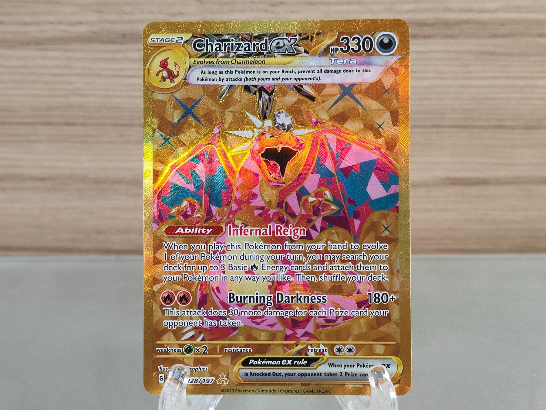 Pokémon Carte collezionabili: Charizard Ex #228, Obsidian Flames, Carte Pokémon – Nuovo (secondo la descrizione) da Châtelaine venduto da Chompis