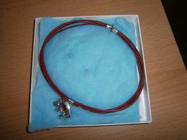 Halskette mit Elefanten Anhänger, Silber 925, Top Zustand
