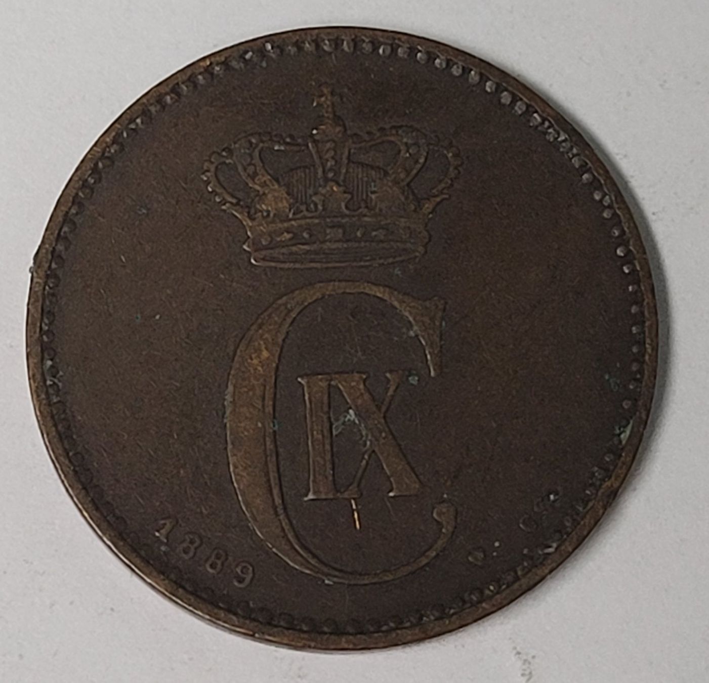 Tutti le monete: 2 ÖRE / DÄNEMARK 1889 – Usato da Mumpf venduto da antonio_schweiz_961 1