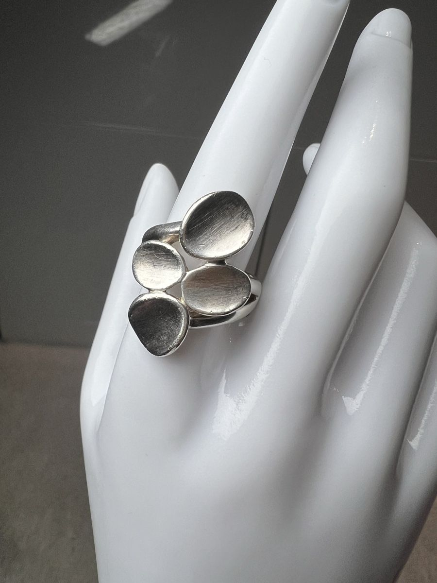 Anelli: Bague argent massif design moderne – Usato da Chenens venduto da anasantos90 3