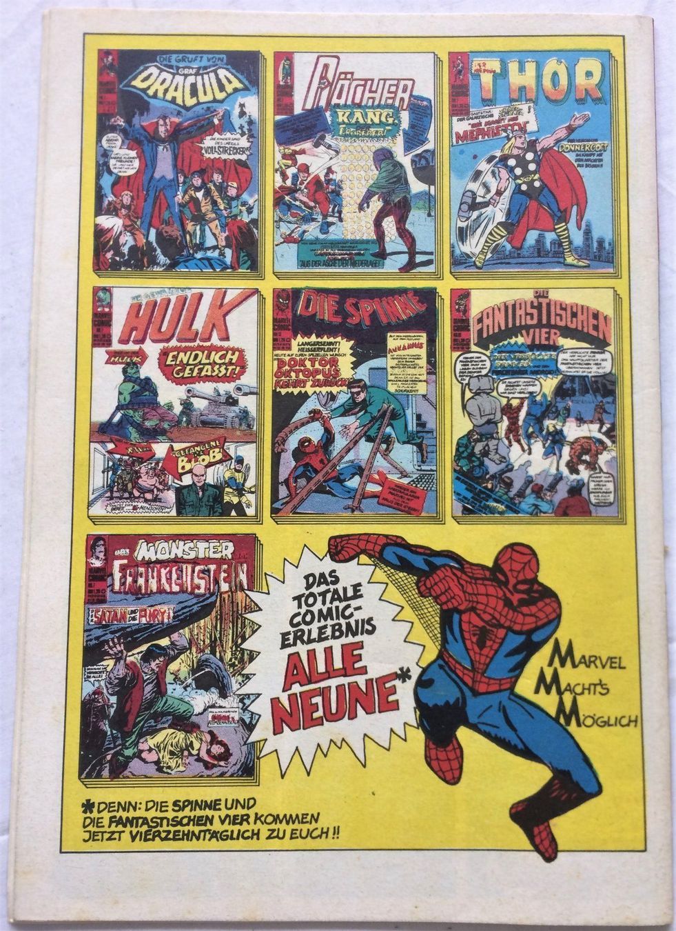 Fumetti: DIE RÄCHER - Heft - Nr.6/1974 – Usato da Schaffhausen venduto da durruti 4