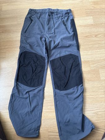 Trevolution Outdoorhose grau schwarz Grösse 152
