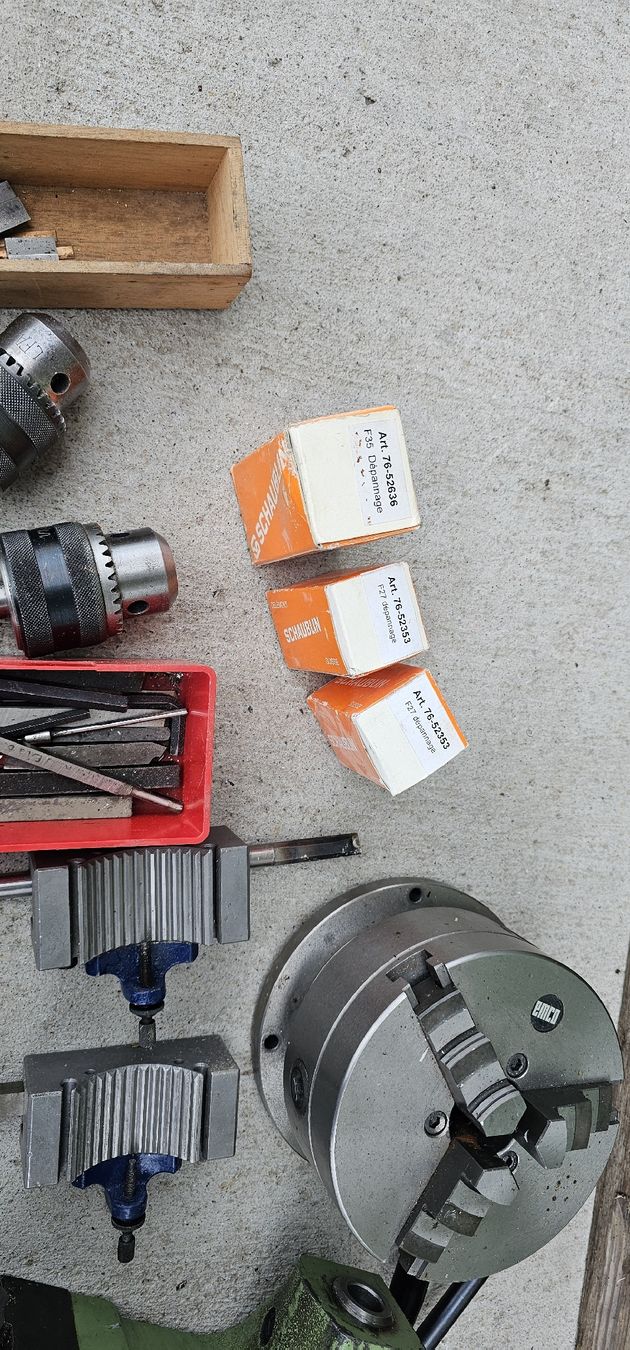 Emco Tutte le macchine: Drehbank Emco Maximat 11 – Usato da Emmenbrücke venduto da inf_l8yf 6