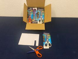 Restposten ( 12 Stück ) Zick-Zack-Scheren, 16 cm, Studmark