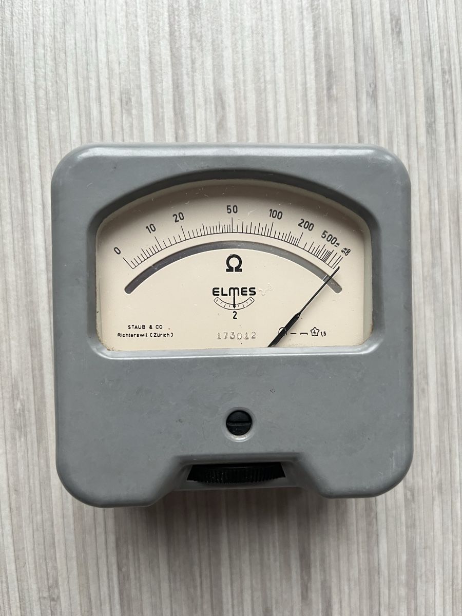 Misurare: Ohm-Meter (von Elmes) – Usato da Frauenfeld venduto da S0270115