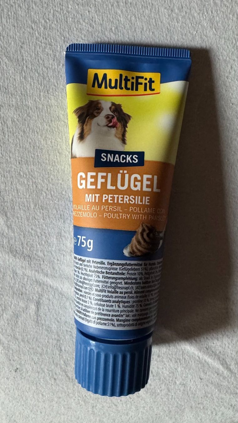Mangimi: Geflügelpaste Hund MultiFit 3x75g – Nuovo e nell'imballaggio originale da Wangen SZ venduto da Smart538
