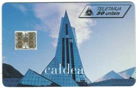 Telrfonkarte Andorra AND-019 Caldea