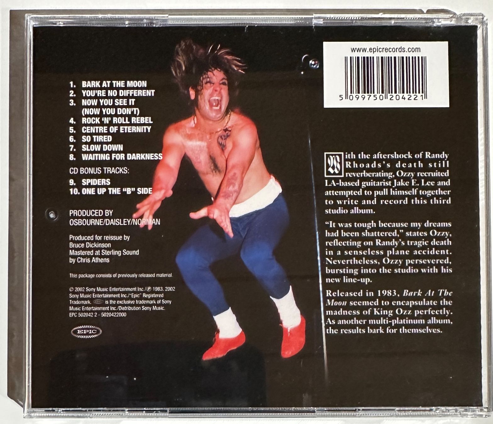 CDs: Ozzy Osbourne - Bark at the moon – Gebraucht aus Toffen von  1