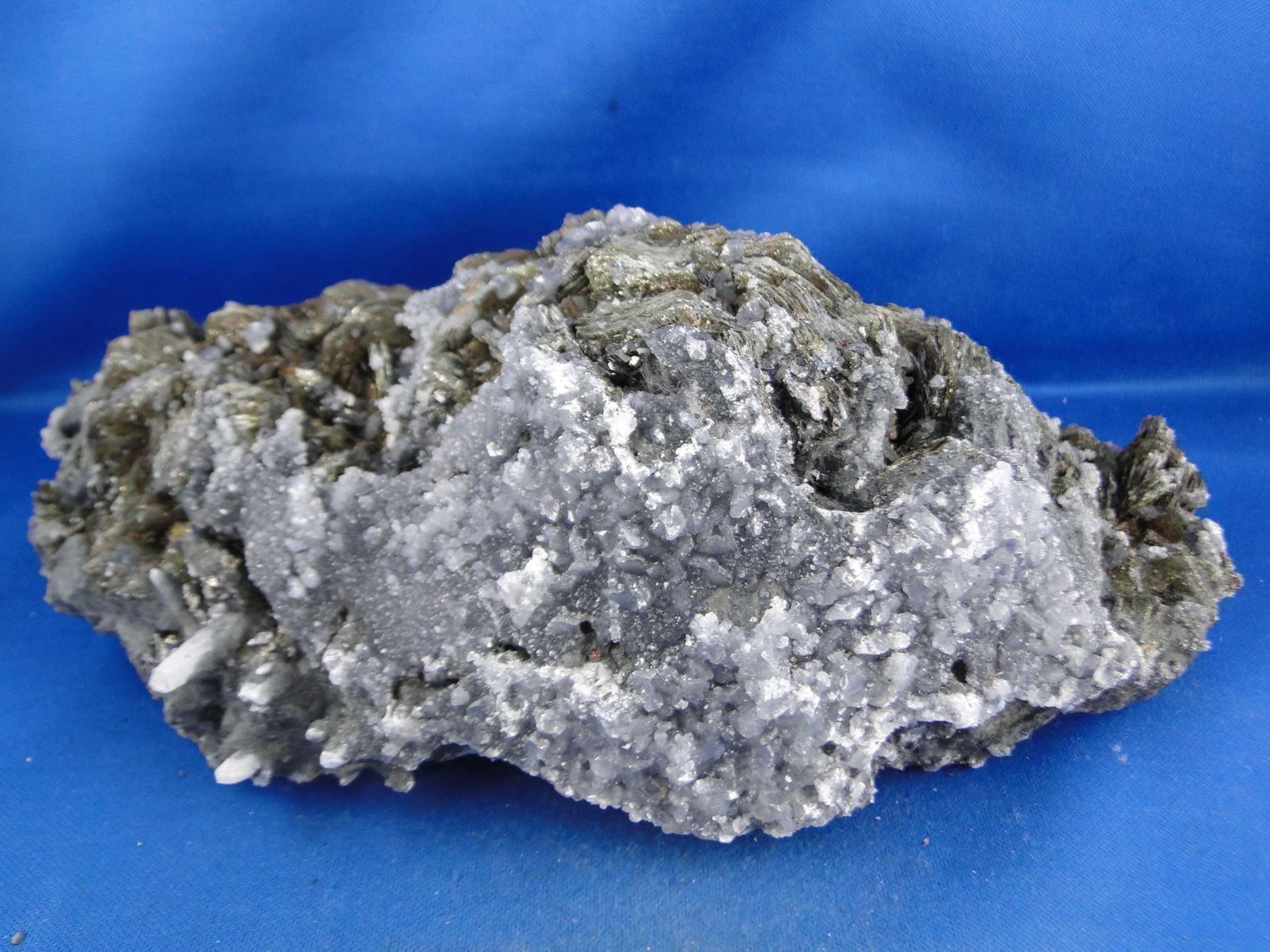 Mineralien & Heilsteine: Markasit psm Pyrrhotit mit Calcit – Gebraucht aus Schinznach Bad von Demerald 9