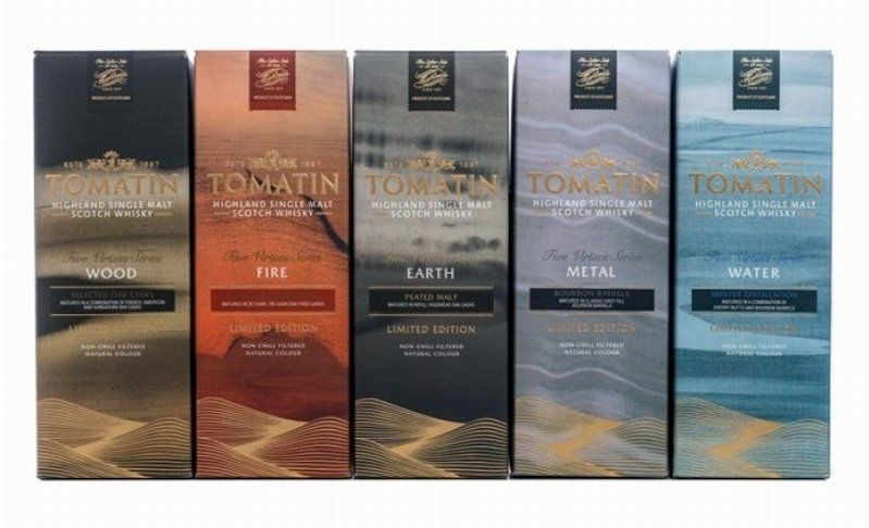 Tomatin Bevande alcoliche: Tomatin Five Virtues Edition – Nuovo e nell'imballaggio originale da Meggen venduto da baerli1976 2