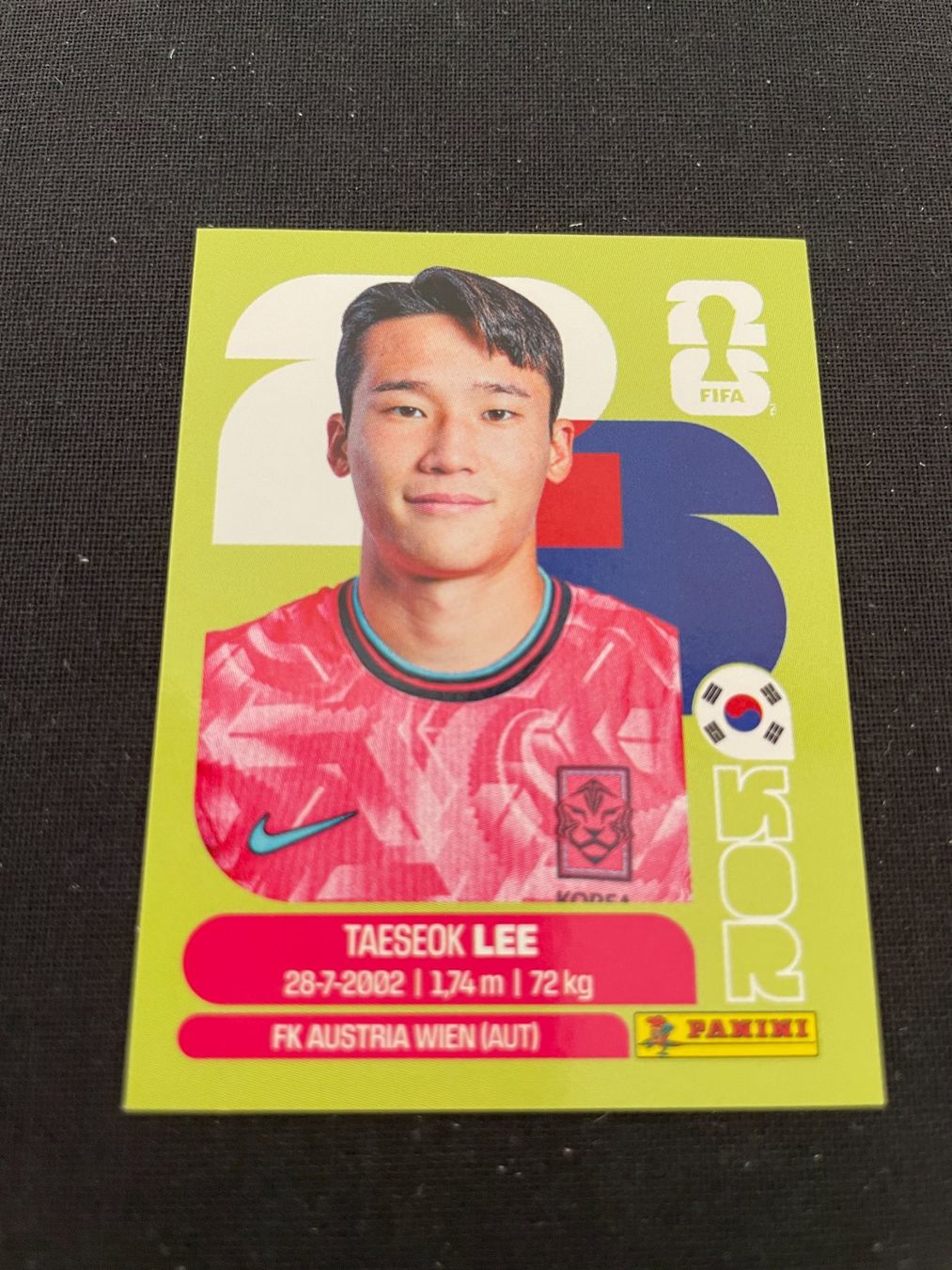 Panini Carte collezionabili: FIFA WM 2026 Sticker KOR 8 – Usato da Fahrwangen venduto da Venez
