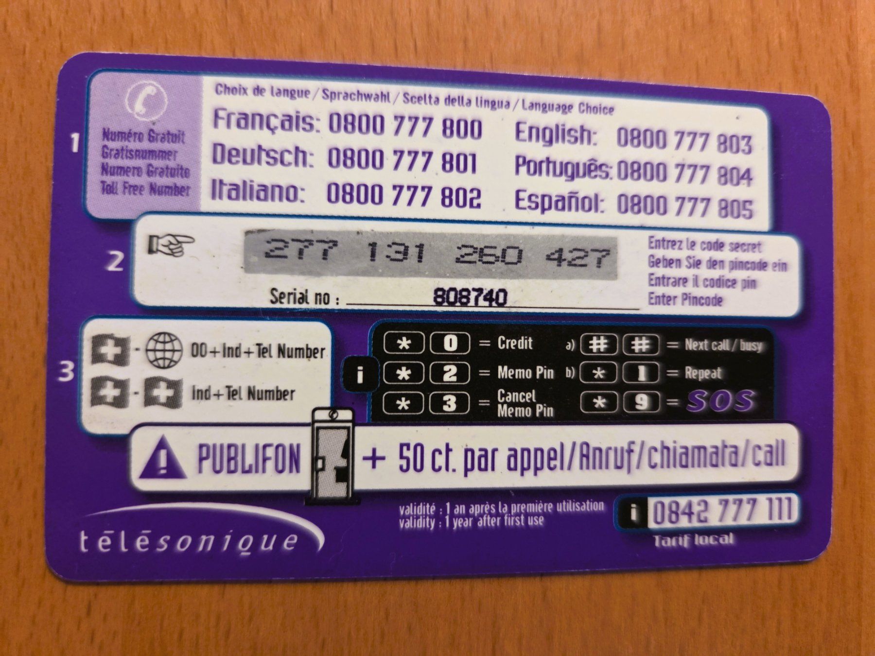 Schede telefoniche: PREPAID - SCHWEIZ – Usato da Brüttisellen venduto da Nighttrain 1