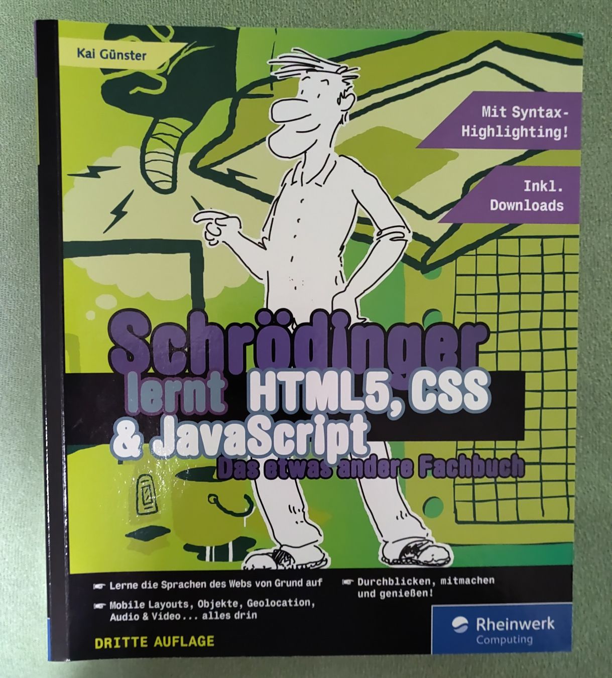 Bücher: Schrödinger lernt HTML5,CSS,JavaScript - Top Zustand! – Gebraucht aus Walenstadt von risoluto
